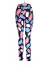 Lularoe Print Blue Leggings Size 1X (Tall & Curvy) - photo 2