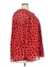 Jessica London 100% Polyester Red 3/4 Sleeve Blouse Size 22 - photo 4