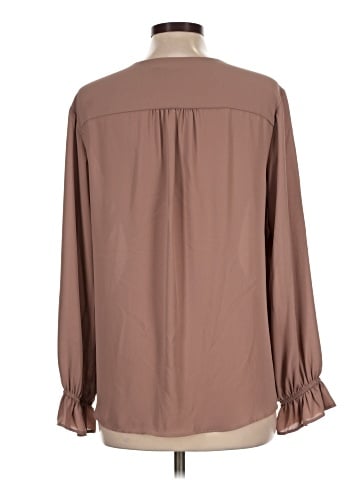 T Tahari Long Sleeve Blouse (view 2)