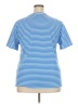 Unbranded Stripes Blue Short Sleeve T-Shirt Size XXL - photo 2