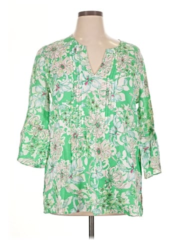 Lilly Pulitzer 3/4 Sleeve Blouse (view 1)