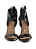 Just Fab Black Wedges Size 8 1/2 - photo 2