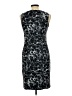 AB Studio Animal Print Gray Cocktail Dress Size 10 - photo 2