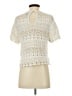 Universal Thread Ivory Short Sleeve Blouse Size S - photo 2