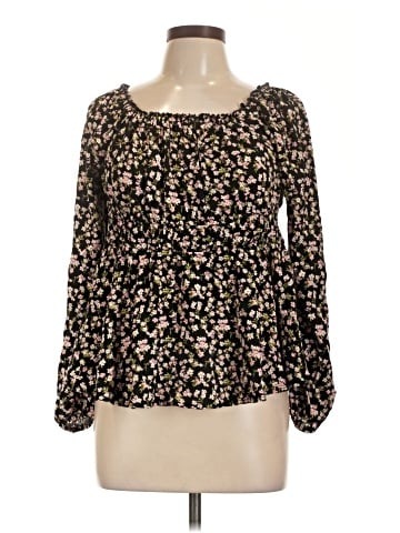 Torrid Long Sleeve Blouse (view 1)