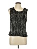 Coldwater Creek 100% Polyester Black Tank Top Size L - photo 1