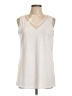 Unbranded Ivory Sleeveless Top Size L - photo 1