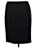 Pure Energy Solid Black Casual Skirt Size 1X Plus - photo 2