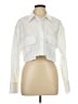 Zara White Long Sleeve Blouse Size L - photo 1