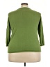 Liz Claiborne 100% Cotton Green Pullover Sweater Size 3X - photo 2