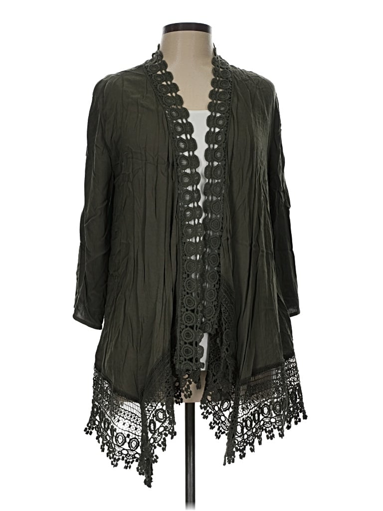 Pre-owned Maurices Kimono In Green