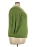 Liz Claiborne 100% Cotton Green Pullover Sweater Size 3X - photo 4