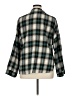 Romwe Plaid Teal 3/4 Sleeve Button-Down Shirt Size XL - photo 2