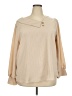 Unbranded 100% Polyester Tan 3/4 Sleeve Blouse Size XXXL - photo 1