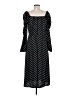 Lulus Polka Dots Black Casual Dress Size M - photo 2