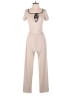Shein Solid Tan Jumpsuit Size S - photo 1
