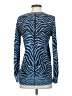MICHAEL Michael Kors Animal Print Blue Pullover Sweater Size XS - photo 2