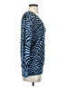 MICHAEL Michael Kors Animal Print Blue Pullover Sweater Size XS - photo 4