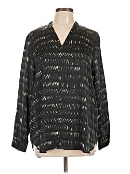Eileen Fisher Long Sleeve Silk Top (view 1)