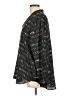 Eileen Fisher Black Long Sleeve Silk Top Size L - photo 5