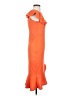 Unbranded Orange Cocktail Dress Size XS - photo 4