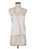 Generation Love Solid Ivory Sleeveless Silk Top Size XXS - photo 1