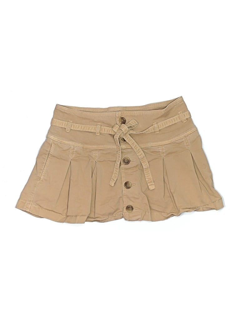 Pre-owned American Eagle Outfitters Skort In Tan