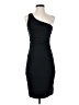 Express Solid Black Cocktail Dress Size S - photo 1