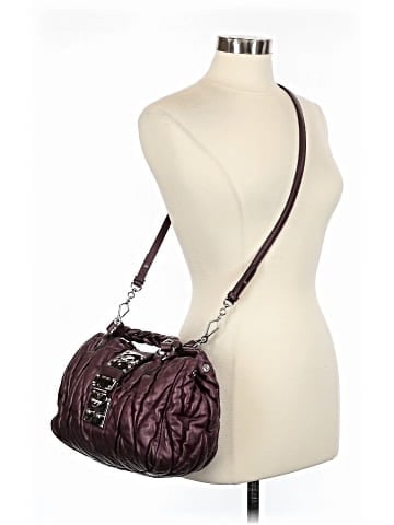 Miu Miu Metallic Nappa Matelasse Top Handle Satchel (view 2)