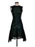 DKNY 100% Polyester Green Cocktail Dress Size 2 (petite) - photo 1