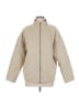 AEMI+CO 100% Cotton Solid Tan Jacket Size M - photo 1
