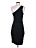 Express Solid Black Cocktail Dress Size S - photo 2