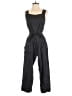 Everlane 100% Flax Solid Black Jumpsuit Size 2 - photo 1