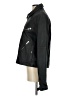 Surface to Air 100% Leather Black Leather Jacket Size Sm (1) - photo 5