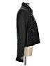 Surface to Air 100% Leather Black Leather Jacket Size Sm (1) - photo 4