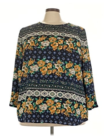 Charter Club 3/4 Sleeve Blouse (view 1)