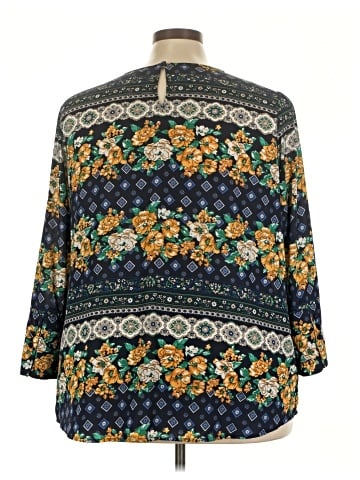 Charter Club 3/4 Sleeve Blouse (view 2)