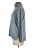 Evolution by Cyrus 100% Polyester Blue Turtleneck Sweater Size M - photo 5