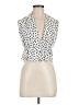 Zara Ivory Sleeveless Blouse Size M - photo 1