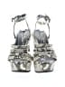 Robert Clergerie Animal Print Ivory Wedges Size EU 37 - photo 2