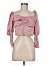Divided by H&M Pink 3/4 Sleeve Blouse Size M - photo 1