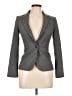 Banana Republic Houndstooth Gray Wool Blazer Size 0 - photo 1