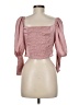 Divided by H&M Pink 3/4 Sleeve Blouse Size M - photo 2