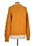 Elodie Solid Orange Pullover Sweater Size L - photo 2