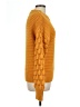 Elodie Solid Orange Pullover Sweater Size L - photo 4