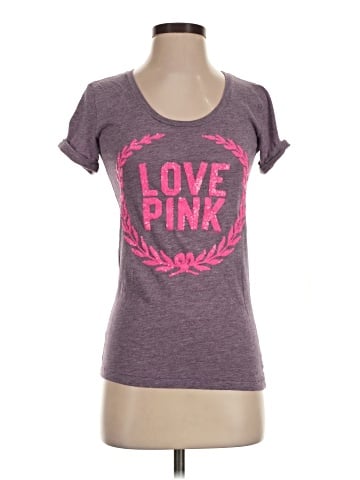 Victoria's Secret Pink Short Sleeve T-Shirt (view 1)