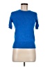 Zara Blue Short Sleeve Top Size M - photo 1