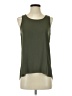 Express 100% Polyester Green Sleeveless Blouse Size S - photo 1