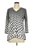 Tango Mango Silver 3/4 Sleeve T-Shirt Size M - photo 1