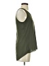 Express 100% Polyester Green Sleeveless Blouse Size S - photo 4